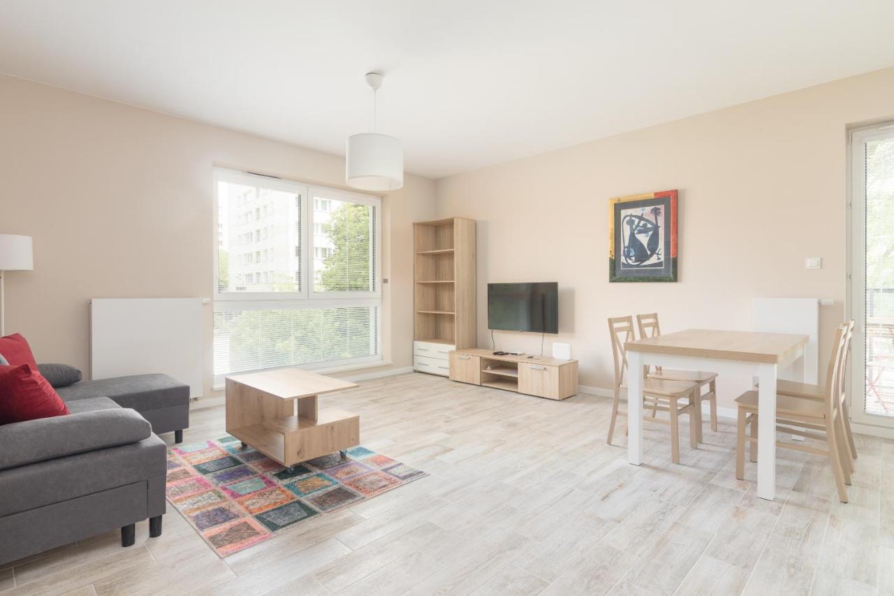Metro Wilanowska Comfortable Apartment 华沙 外观 照片