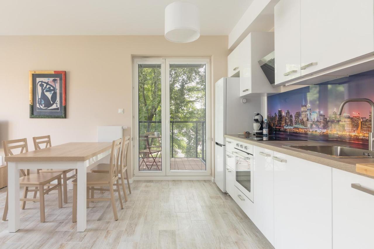 Metro Wilanowska Comfortable Apartment 华沙 外观 照片